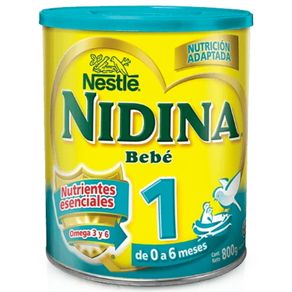 Leche en Polvo Infantil Formula Etapa 2 Nidina 800 Gr - arcordiezb2c