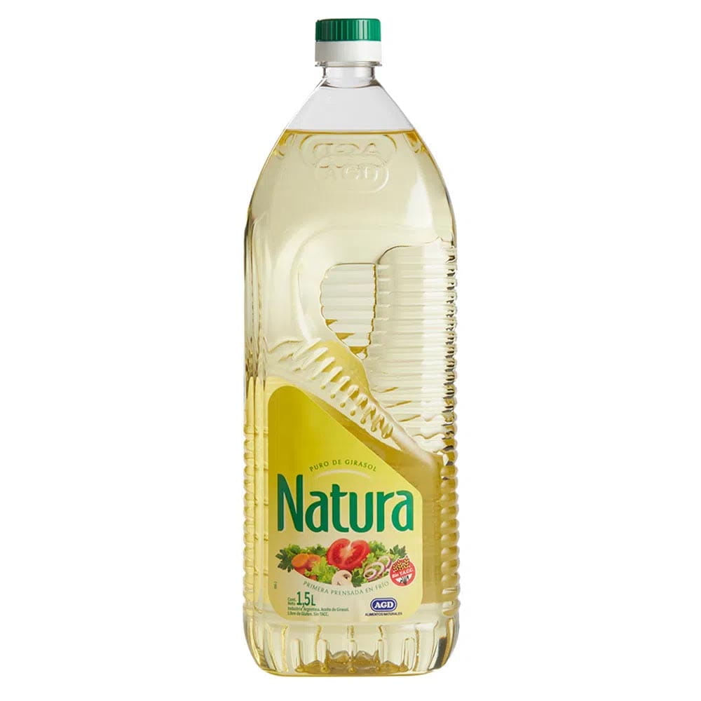 Aceite De Girasol Natura 1500 Cc