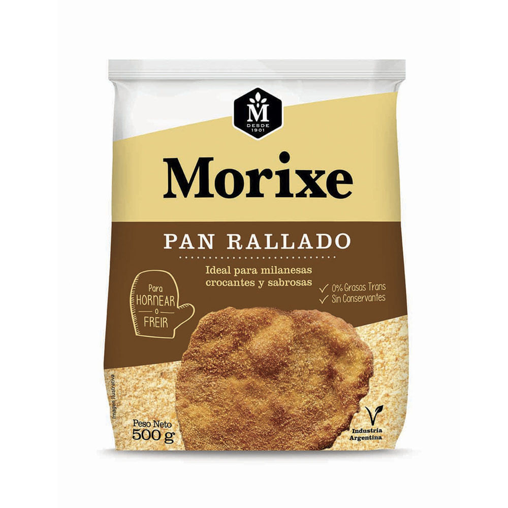 Pan Rallado Morixe 500 Gr