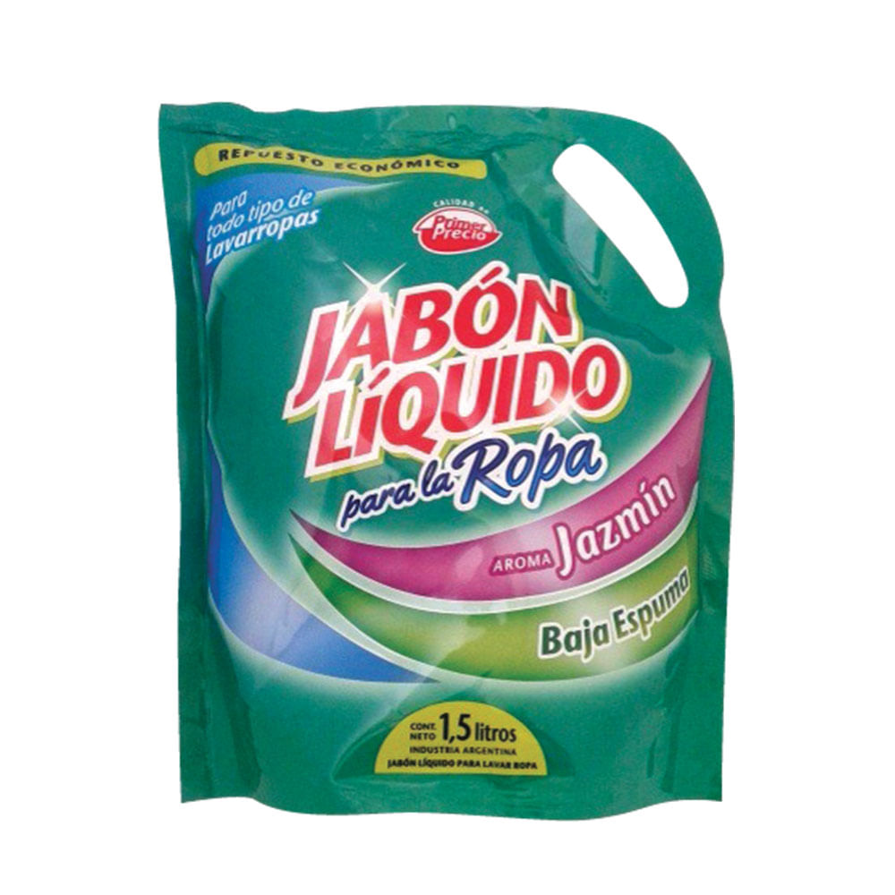 Jabón Líquido Primer Precio Para Ropa Doy Pack  Lt - arcordiezb2c