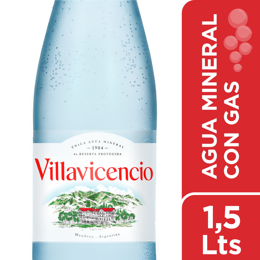 Agua Mineral Con Gas Villavicencio 1.5 Lt - arcordiezb2c