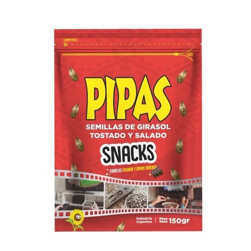 Finas snack con pipas