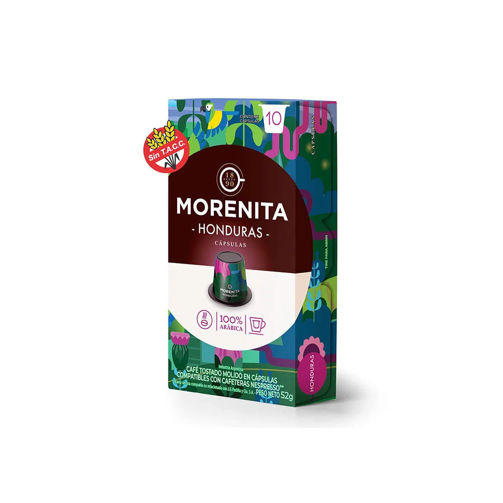 Cafe Capsulas Honduras La Morenita 10 Un - arcordiezb2c