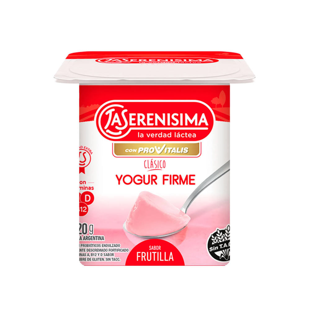 Yogur Firme Frutillas Y Cramberry Activia 130Gr