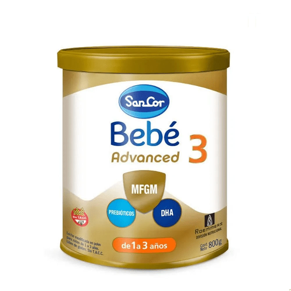 LECHE EN POLVO SANCOR BEBE 1 STICKS 237GR . Supermercados Stock