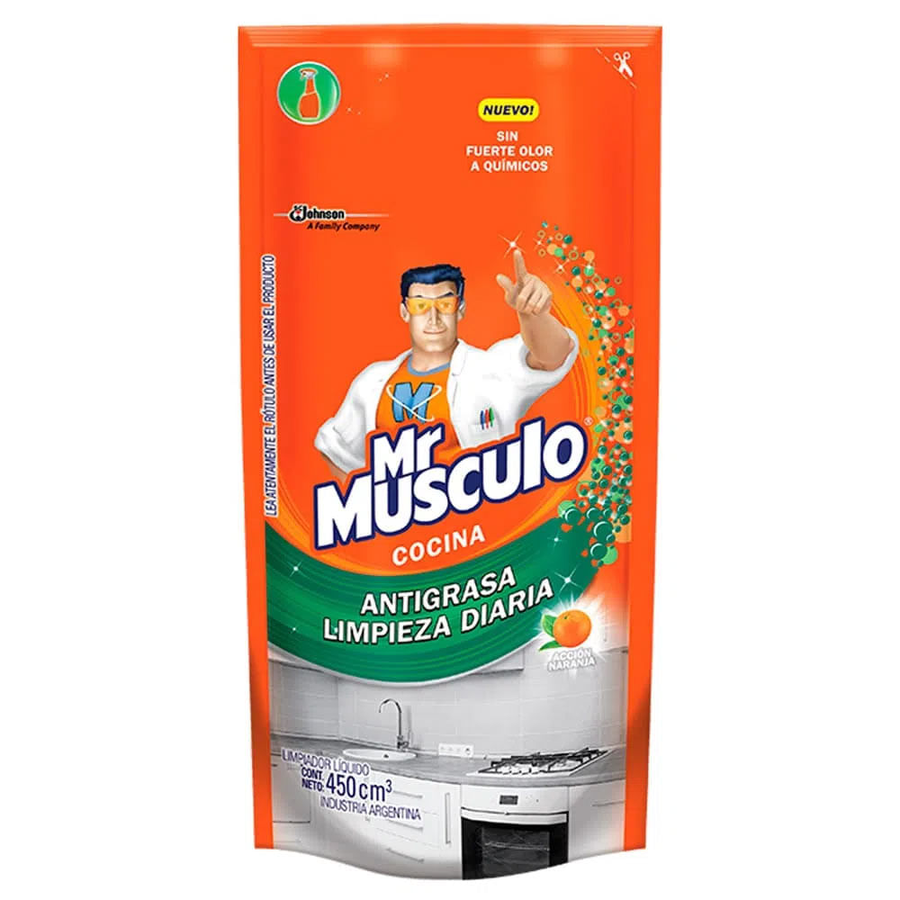 Comprar Limpiador Mr Musculo Cocina Limon Trig -650ml