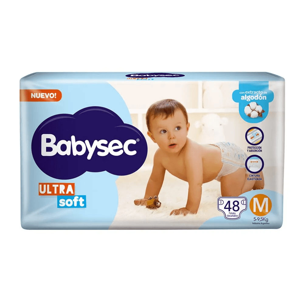 Pañales Soft Baby para bebé 100 piezas