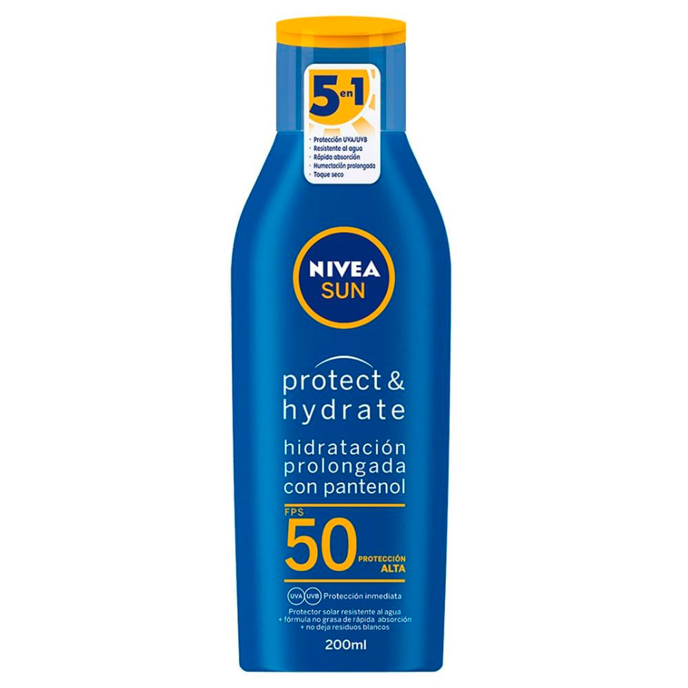 Protector Solar Fps 50 Sun Nivea 200 Cc