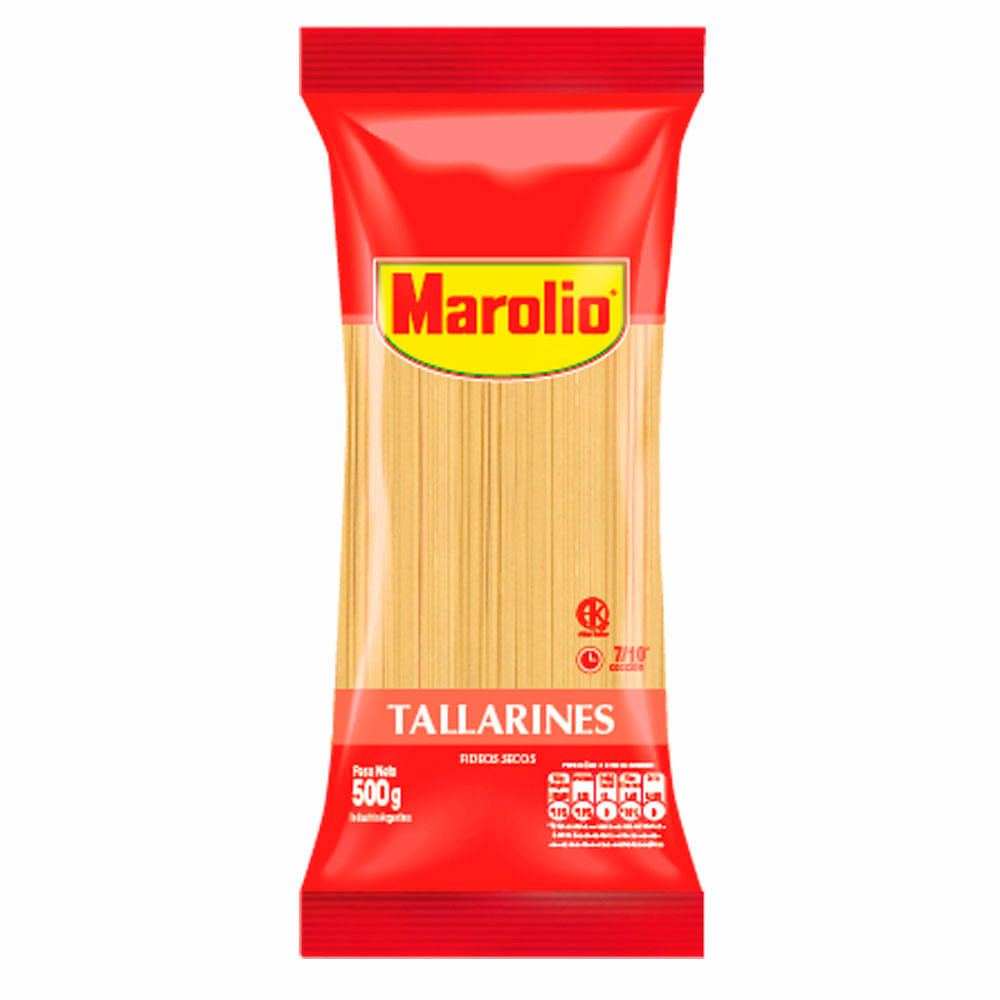 Fideos Tallarines Marolio 500 Gr