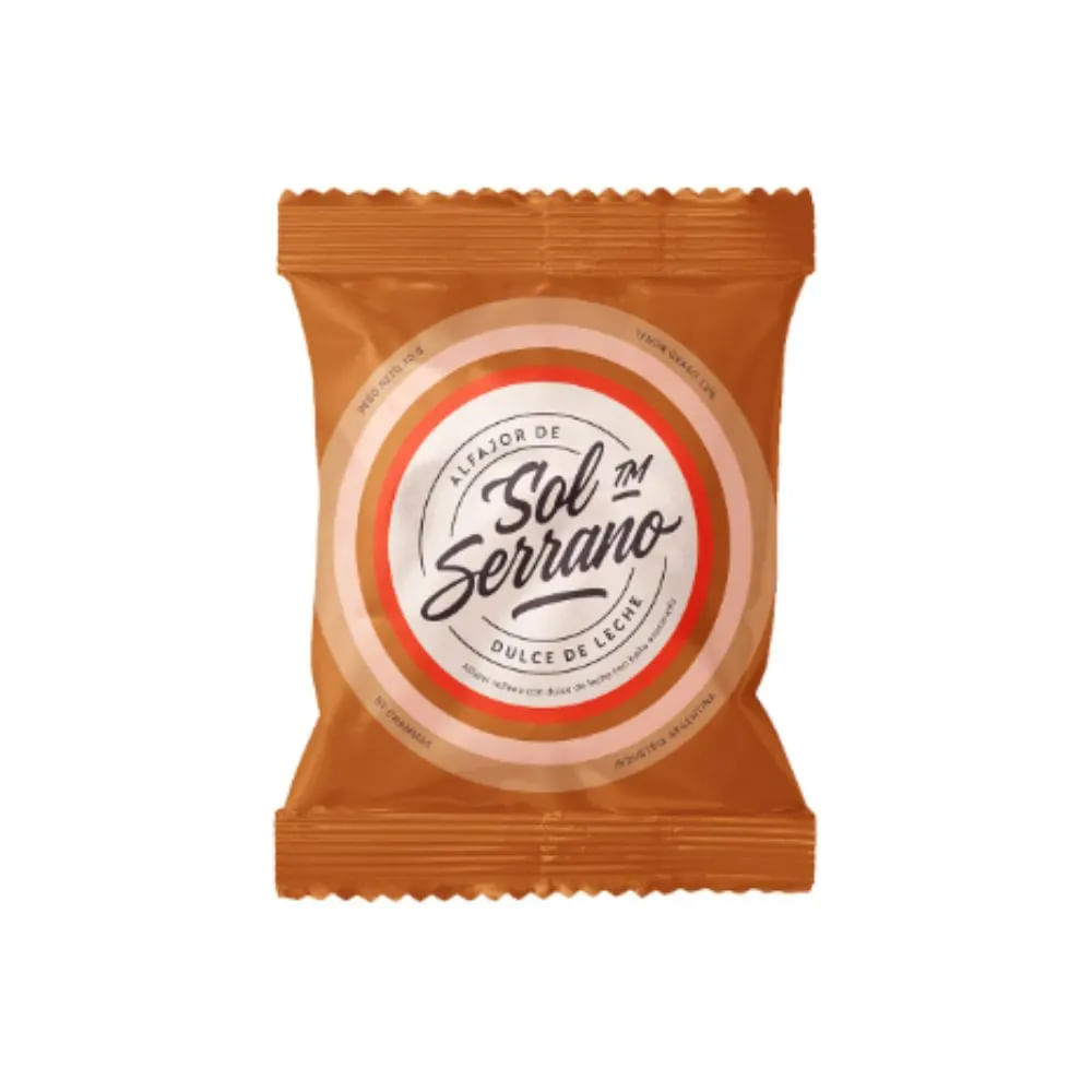 Alfajor Dulce De Leche Sol Serrano 40 Gr - arcordiezb2c