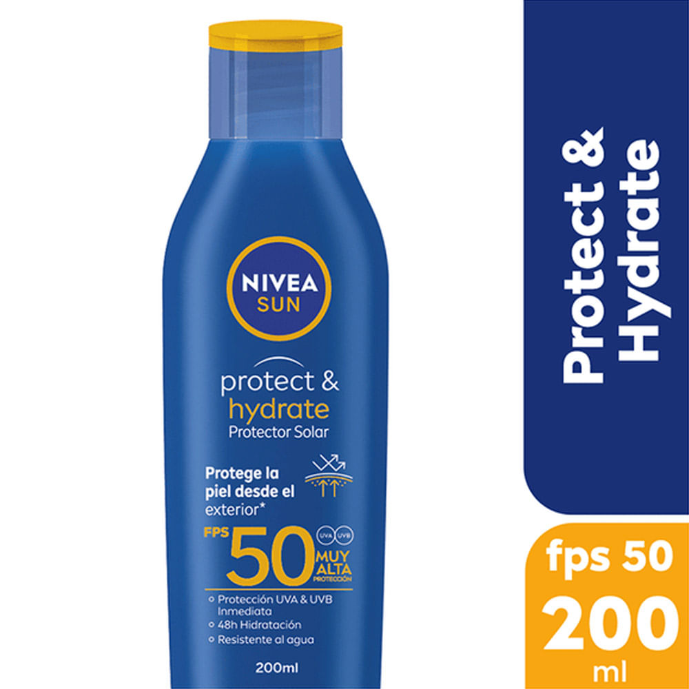 Protector Solar Sun FPS50 Nivea 200 Cc